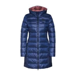 Blauer.USA Zimný kabát 'IMPERMEABILE LUNGHI IMBOTTITO PIUMA'  modré
