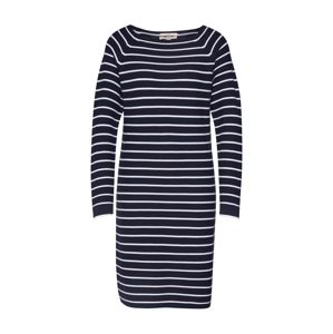 ESPRIT Kleid 'OCS stripe dress'  biela / námornícka modrá