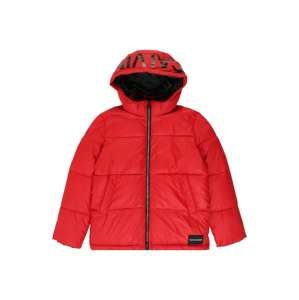 Calvin Klein Zimná bunda 'ESSENTIAL PUFFER JAC'  červené