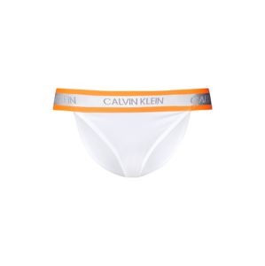 Calvin Klein Underwear Nohavičky 'Hi Cut'  svetlooranžové / biela