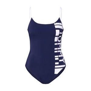 Tommy Hilfiger Underwear Jednodielne plavky 'ONE-PIECE'  tmavomodrá / prírodná biela