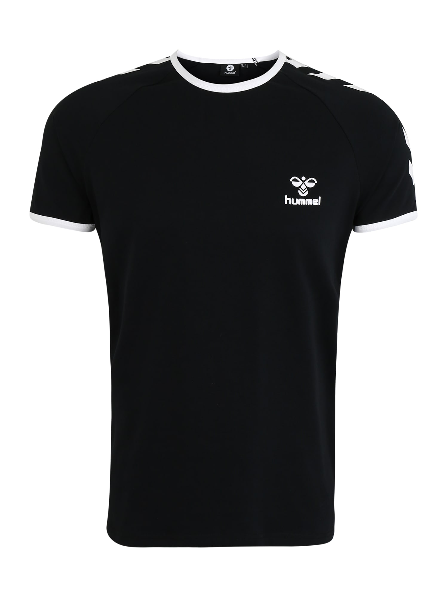 Hummel Funkčné tričko 'JIMMY'  čierna / biela