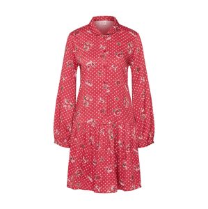 Blutsgeschwister Košeľové šaty 'new romantics minidress'  červené