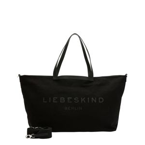Liebeskind Berlin Víkendová taška  čierna