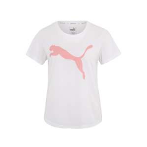 PUMA Funkčné tričko 'Evostripe'  biela / ružová