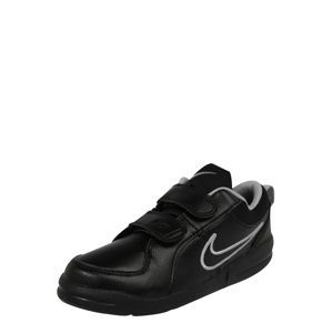 Nike Sportswear Tenisky 'Pico 4'  čierna / strieborná