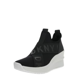 DKNY Členkové tenisky 'LEYA '  čierna / biela