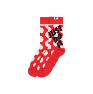 Nike Sportswear Ponožky 'JDI DOTS'  zmiešané farby / červené / čierna / biela