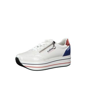 s.Oliver Sneaker  červené / biela / modré