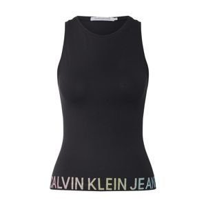 Calvin Klein Jeans Top 'DEGRADE'  čierna