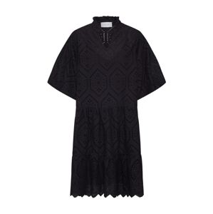 Neo Noir Košeľové šaty 'Kiko Embroidery'  čierna