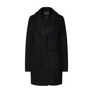 ICHI Prechodný kabát  čierna