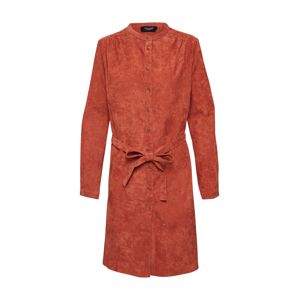 SISTERS POINT Košeľové šaty 'VALSI-DR8'  oranžová / červené