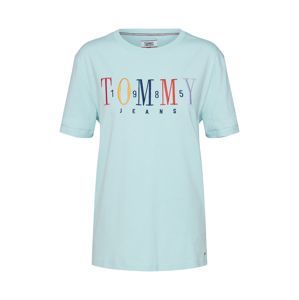 Tommy Jeans Tričko  svetlomodrá / zmiešané farby