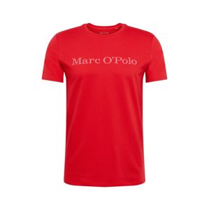 Marc O'Polo Tričko 'Organic'  červené / biela