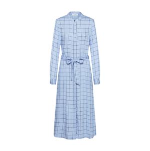 MOSS COPENHAGEN Košeľové šaty 'Meline Alana LS Dress AOP'  modrá