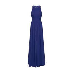 STAR NIGHT Večerné šaty 'long dress chiffon'  námornícka modrá