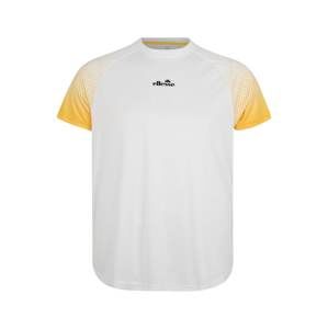 ELLESSE Funkčné tričko 'OTTAVIANO'  žlté / biela