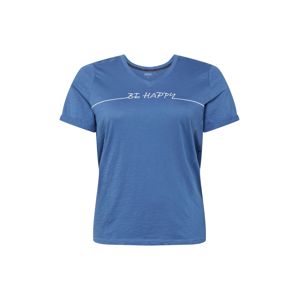 ESPRIT SPORT Funkčné tričko  modrosivá / biela