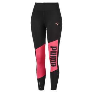 PUMA Športové nohavice  ružová / čierna
