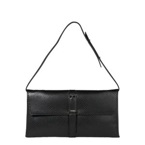 Calvin Klein Kabelka na rameno 'WINGED SHOULDER BAG'  čierna