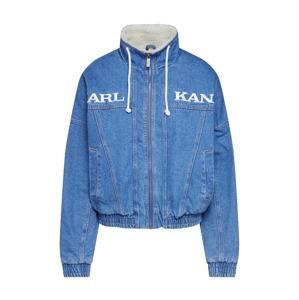 Karl Kani Prechodná bunda 'KK Sherpa'  modré / biela