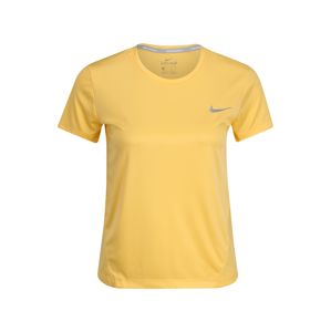 NIKE Funkčné tričko 'MILER'  žltá