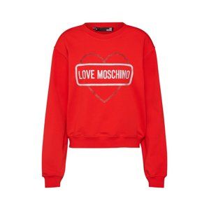 Love Moschino Mikina  červené