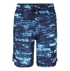 Superdry Športové nohavice 'ACTIVE TRICOT'  námornícka modrá / vodová