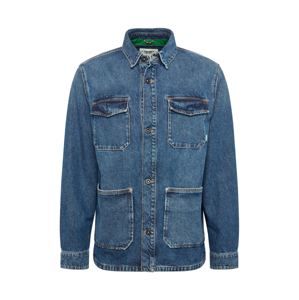 Tommy Jeans Prechodná bunda 'CARGO JACKET'  modrá denim