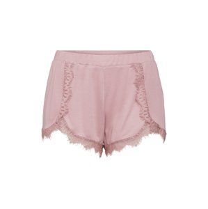 NA-KD Nohavice 'Overlapped Lace Detailed Shorts'  ružová