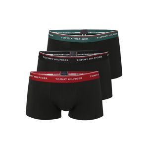 Tommy Hilfiger Underwear Boxerky  čierna / smaragdová / merlotová