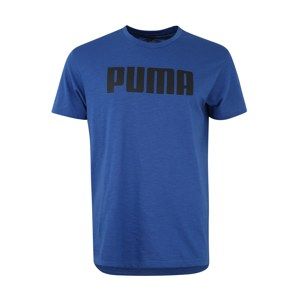 PUMA Funkčné tričko 'Graphic Tee'  modré / čierna