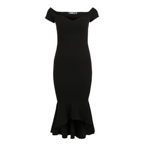 Missguided (Petite) Kokteilové šaty  čierna