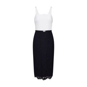Lauren Ralph Lauren Puzdrové šaty 'MAI'  čierna / biela