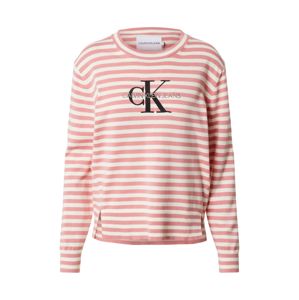 Calvin Klein Jeans Sveter  svetločervená / biela