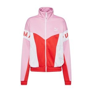 PUMA Prechodná bunda 'XTG 94 Track Jacket'  ružová / červené / biela