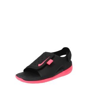 Nike Sportswear Otvorená obuv 'Sunray Adjust 5'  ružová / čierna