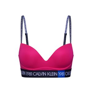 Calvin Klein Underwear Podprsenka 'PLUNGE PUSH UP (WIREFREE)'  ružová