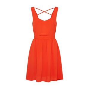 VILA Letné šaty  oranžová
