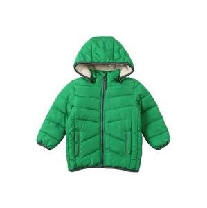 NAME IT Zimná bunda  so zelenými fľakmi