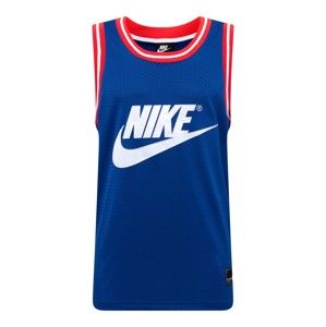 Nike Sportswear Tričko  modré / červené / biela