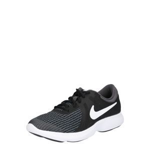 NIKE Športová obuv 'Revolution 4 (GS)'  čierna / biela