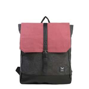 Iriedaily Batoh 'Heavy backpack'  antracitová / červené