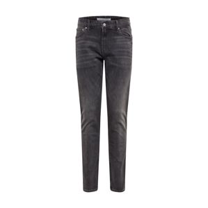 Calvin Klein Jeans Džínsy 'CKJ 026 SLIM'  sivá / čierna