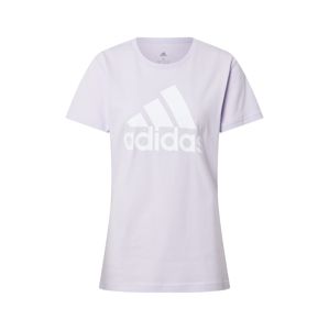 ADIDAS PERFORMANCE Funkčné tričko  pastelovo fialová / biela