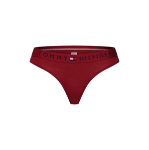 Tommy Hilfiger Underwear Nohavičky 'BIKINI'  červené / biela / čierna