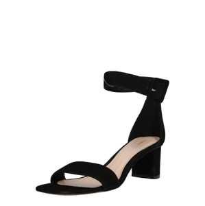 Filippa K Remienkové sandále 'Frances Mid Heel Sandal'  čierna