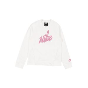 Nike Sportswear Mikina  biela / ružová