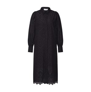 Neo Noir Košeľové šaty 'Melanie Embroidery'  čierna